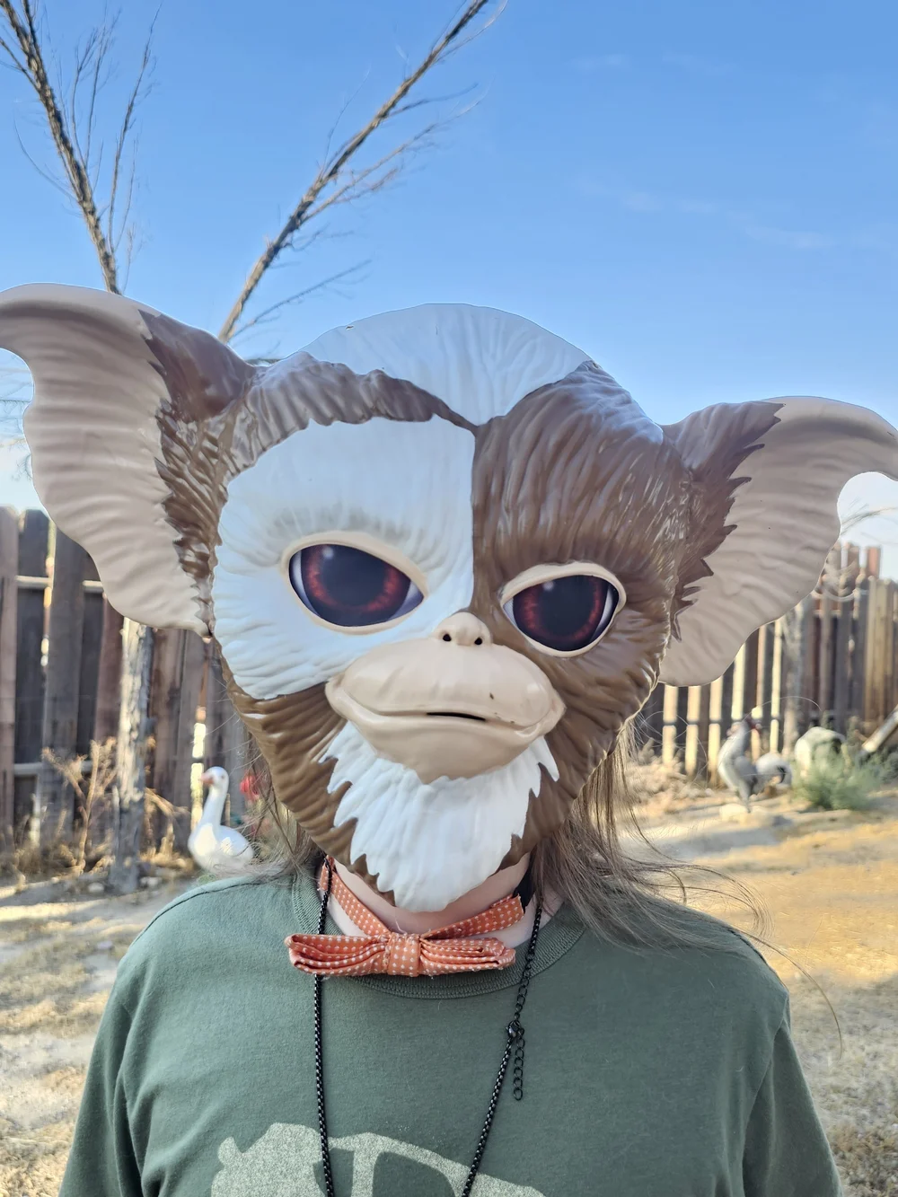 Gremlin Gizmo Spirit Halloween Half Costume Mask Monster